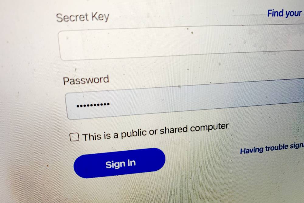 Choosing a password can be hard