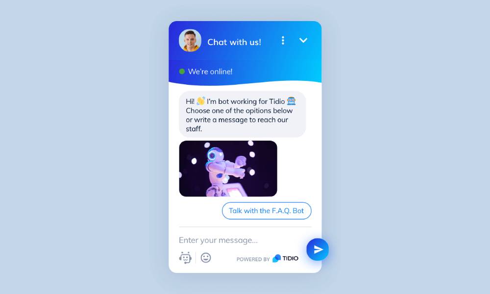 Example chatbot